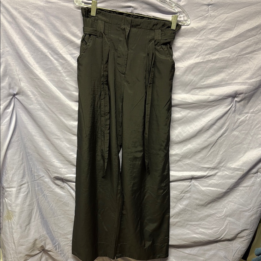 Chic Black Boot Cut Pants with Flare